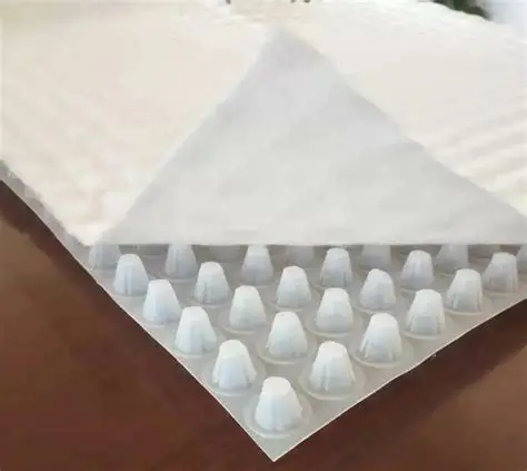 Composite drainage board