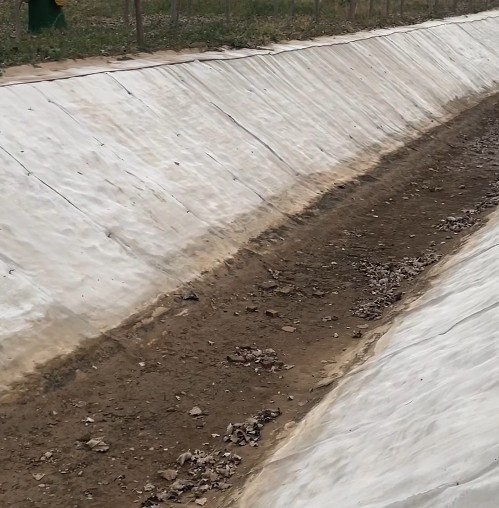 Flame-retardant cement blanket